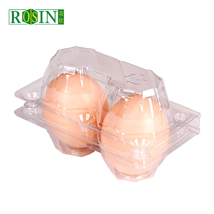 rectangular plastic blister egg tray