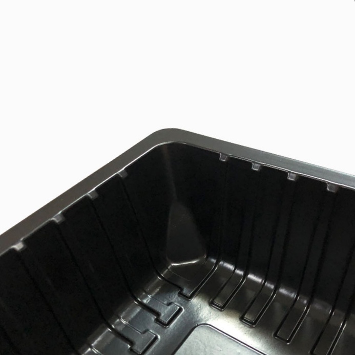 vacuum forming disposable transparent pp tray for tofu packaging tofu disposable frozen storage tray