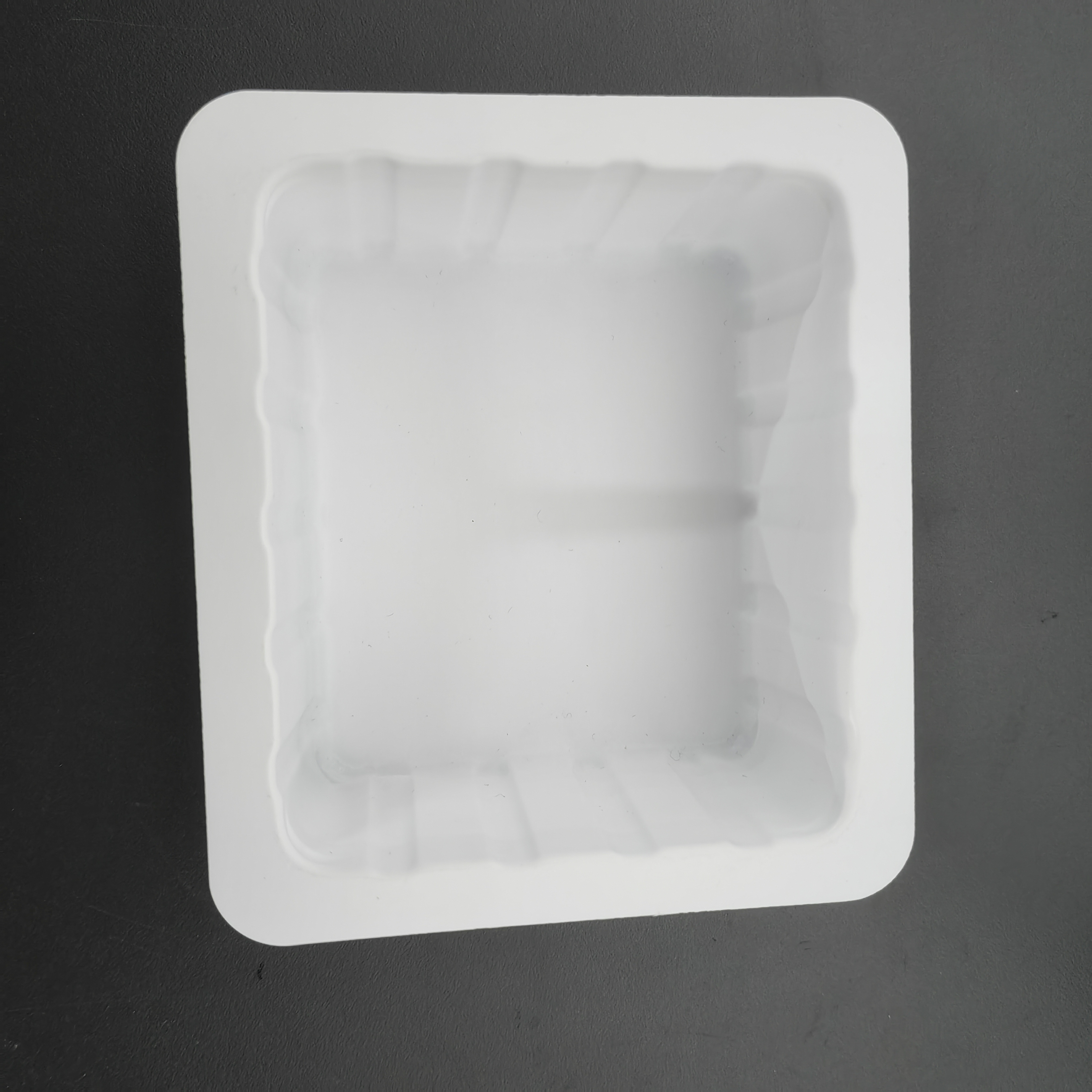 disposable frozen tofu storage tray blister food tray for tofu vegetable fruit