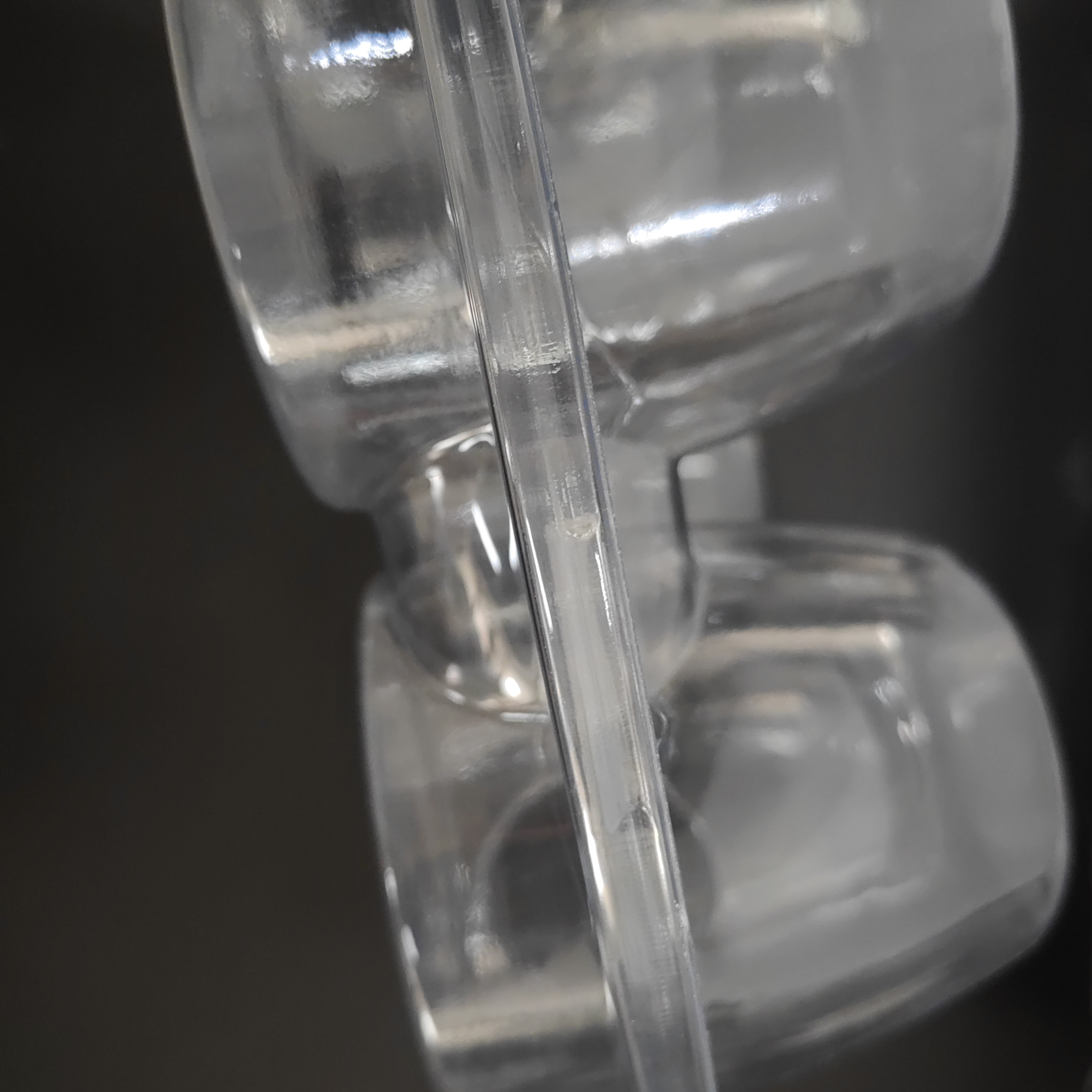 plastic 6 count cupcake box