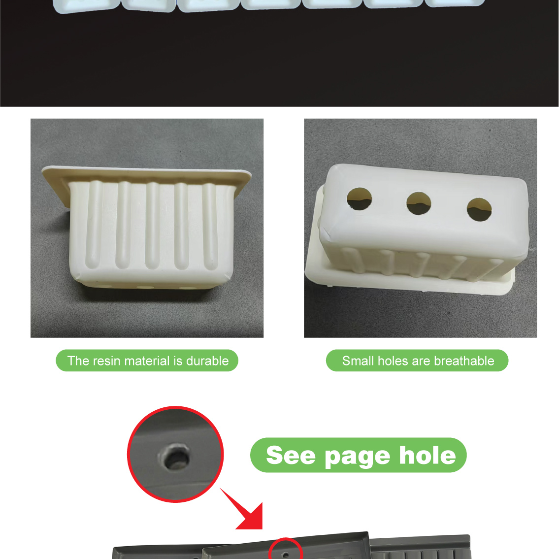 128 hole continuous sports seedling pot