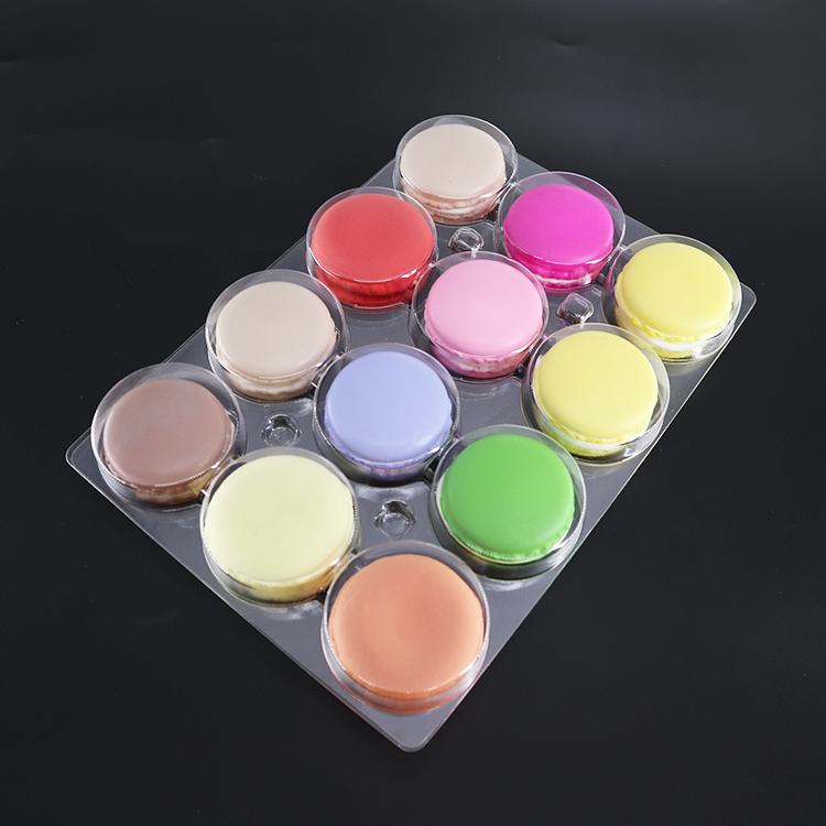 PET macaron tray