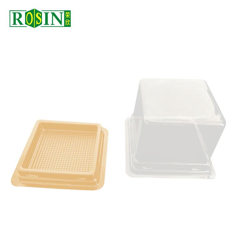square plastic cake Trays