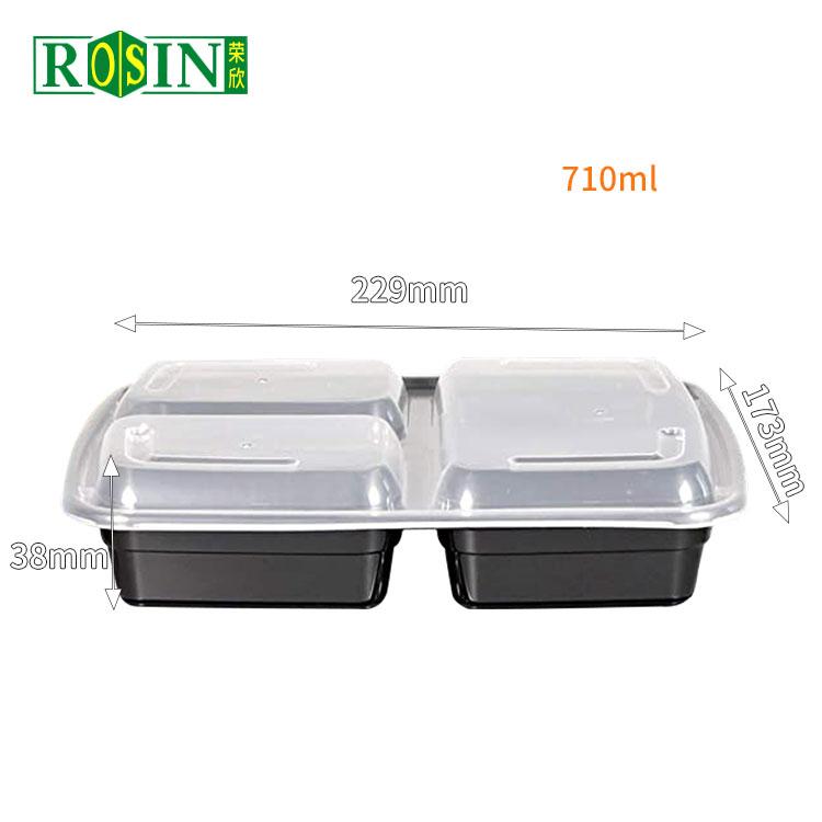 3 Compartment Food Container